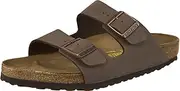 [Birkenstock] Unisex Adults Arizona Sandals, Mocha, 7-7.5 US