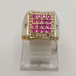 RUBY STONE RING TABUR 16 原裝天然頂級品質即用型