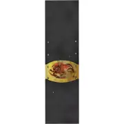 Powell Peralta Skateboard Griptape Oval Dragon V2 9" x 33" Grip Sheet
