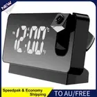 AU Digital Alarm Clock LED Display Desktop Clocks for Bedroom Office (Black)
