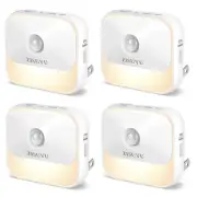 Upgraded Plug-in LED Night Light with Motion Sensor & Dusk to Dawn Sensor, Di...