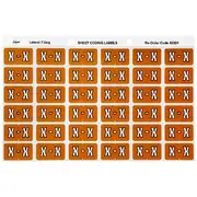 Avery Lateral File Side Tab Label 'X' 180 Pack
