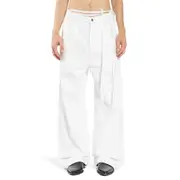 [ANN DEMEULEMEESTER] Michaël 5 Pocket High-Comfort Jeans White