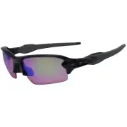 Oakley Flak 2.0 OO 9271-05 Asian Fit Polished Black Prizm Golf Lens Sunglasses