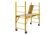 Baumr-AG Adjustable Mobile Scaffolding, 450kg Capacity, with Trapdoor Hatch