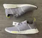 Adidas NMD R1 Low Mens Running Shoes Gray Yellow GX9534 Size 11.5