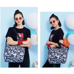 LeSportsac x Disney 灰黑快樂米奇 100週年 2431/4360 輕量 托特包 出遊 旅行 降落傘防