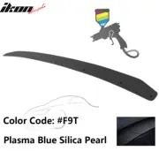 Fits 15-21 Subaru WRX STI Gurney Flap OE Style Trunk Spoiler #F9T Blue Rear Wing (for: Subaru)