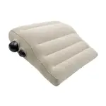 [238531743SSTW] 充氣楔形枕頭充氣腿托枕頭快速充氣放氣楔形枕頭,適合閱讀睡眠旅行