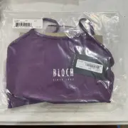 BLOCH CL5607 Parem - Cami Leo Color Aubergine Size 6x7