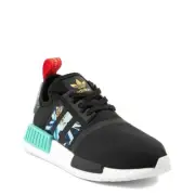 NEW Womens adidas NMD R1 Her Studio Athletic Sneaker Black Floral