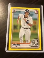 2020 Bowman Yellow #bp-14 Ulrich Bojarski 30/75