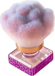 Blush Brush - Powder Foundation Brush - Multi Functional Make up Tool for Contouring Highlighting Nail Cleaning