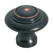 3678 Cupboard Knob Domed Antique Copper D32xP29mm