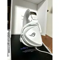 在飛比找蝦皮購物優惠-ROG Delta White Edition 電競耳機（二