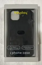 Heyday Bumper Phone Case for Apple iPhone XS Max, 11 Pro Max - Black Leopard