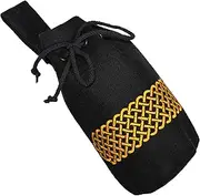 [Mythrojan] Pouch In Suede leather Drawstring Belt Pouch Bag Renaissance Larp