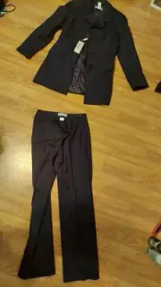 NWT Ladies Dolce & Gabbana Womens Suit Jacket Blazer Pants Set Sz. IT 48 (US 12)