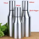 STAINLESS STEEL OLIVE OIL POURER VINEGAR DISPENSER BOTTLE CO