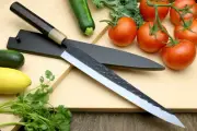 Yoshihiro Kurouchi Stainless Clad Nashiji High Performance SLD Sujihiki Knife