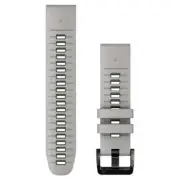 Garmin QuickFit 22 mm Fog Gray/Moss Silicone Watch Band