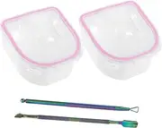 Manicure Set Nail Soaking Bowl Spa Tools Kit for Nail Art Remover Hand Soaking Spa Bowl