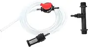 Fertilizer Injector, Garden Irrigation Device Kit, G3/4 Fertilizer Injector Switch Water Tube Kit, Irrigation Venturi Fertilizer Kit Mixer Injectors Tube Switch Filter