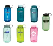 Nalgene Wide Mouth Water Bottle 1 Litre BPA Free ALL COLOURS
