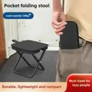Folding Portable Lightweight Pocket Stool Seat Chair Easy Carry