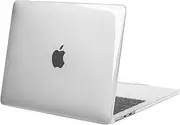 MOSISO Compatible with MacBook Air 13 inch Case 2025 2024 2023 2022 Release M4 A3240 M3 A3113 M2 A2681, Protective Plastic Hard Shell Cover Compatible with MacBook Air 13.6 inch Case, Crystal Clear