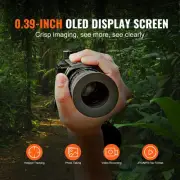 Thermal Imaging Monocular, 1-8X Zoom, OLED Display, Rugged Design, 1.18 kg