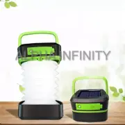 Solar Rechargeable LED Flashlight Power Camping Tent Light Torch Lantern Lamp