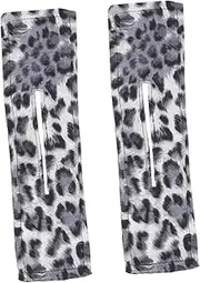 WRITWAA 2pcs Leopard Hair Bun Makers Lazy Bun Shaper for Women Teen Lightweight Styling Tools for Yoga Running Parties and Daily Use present Choice
