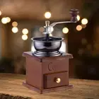 Small Manual Coffee Grinder Coffee Bean Mill for Camping Cafe