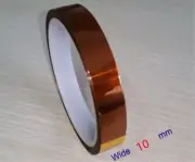 New 5Rolls High Temperature Heat Resistant Kapton Tape 10mm X 30m 3D Printer