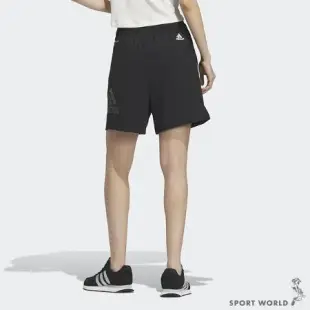 Adidas 女裝 短褲 高腰 口袋 寬鬆 黑 HY2885