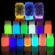Stylish Bright Pigment Graffiti Glow In The Dark Luminous DIY Float Paint M6C7