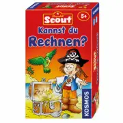 KOSMOS Kids Games Scout Kannst du Rechnen? Arithmetic game game from 5 y. 710514