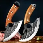 Forged Meat Cleaver Kitchen Chef Knife Fishing Boning Fruit Cutting Knife Bbq Bu