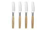 4pc Ecology 16.5cm Alto Pate Knives Set Cutlery Cheese Butter Spreader Spatula