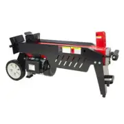 7 Ton Electric Log Splitter With Side Protectors Axe Wood Cutter