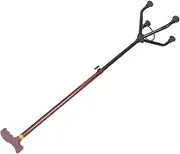 Adjustable Trekking Pole for Seniors Ergonomic Nonslip Handle Walking Stick Lightweight Hiking Stick for Outdoor Activities and Trekking Adventures