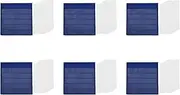 ISTOVO 6X Tabletop Desktop Pocket Chart Table Top with Bonus 120X Dry Erase Cards,(13 Inches x 12 Inches)