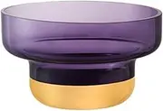 Fruit and Produce Storage Basket Glass Fruit Plate Model Room Living Room Dining Table Glass Ornaments Kitchen Counter Fruit Bowl Decorative Fruit Bowl Suitable for Kitchen Counters(Small)