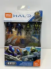 Mega Construx Halo Spartan-IV Team Battle Figures Set GCM37 BRAND NEW SEALED