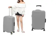 Travel Luggage Cover Suitcase Protector Scratch-Resistant Fits 18-32 Inch Luggage-Grey