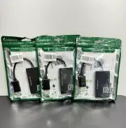 3 CableDeconn Multi-Function DisplayPort to HDMI/DVI/VGA 3-in-1 Adapter – New