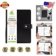 Comprehensive Goal Setting & Task Planner – 7″ x 9″ Weekly Organizer for Adults