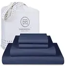 100% Cotton Sheets for King Size Bed - 600 Thread Count King Bed Sheets Set