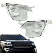 Halogen Fog Light Lamp For 2016-2017 Ford Explorer Driver & Passenger side (for: Ford)